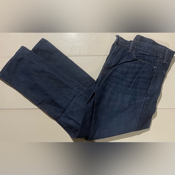 Levi Strauss & Co. - 513 - Men’s - Slim Straight Jeans - 34x32 - Blue - Picture 3 of 6